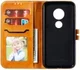 Nokia 6.2 / 7.2 Portemonnee Hoesje Met Kat Bruin afbeelding 3