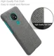 Nokia 7.2 Stof Hard Back Cover Grijs afbeelding 4