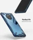 Ringke Fusion X OnePlus 7T Hoesje Transparant / Blauw afbeelding 4