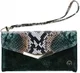 Mobilize Velvet Clutch Apple iPhone 11 Hoesje Green Snake afbeelding 2