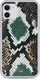 Mobilize Velvet Clutch Apple iPhone 11 Hoesje Green Snake afbeelding 3