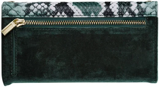 Mobilize Velvet Clutch Apple iPhone 11 Hoesje Green Snake afbeelding 6