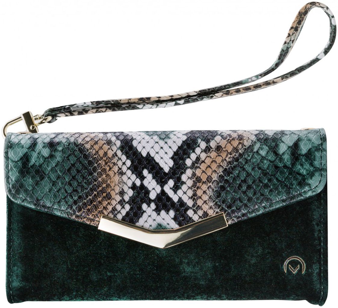 Mobilize Velvet Clutch Apple iPhone 11 Pro Max Hoesje Green Snake afbeelding 2