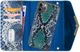 Mobilize Velvet Clutch Apple iPhone 11 Pro Max Hoesje Royal Blue Snake afbeelding 1