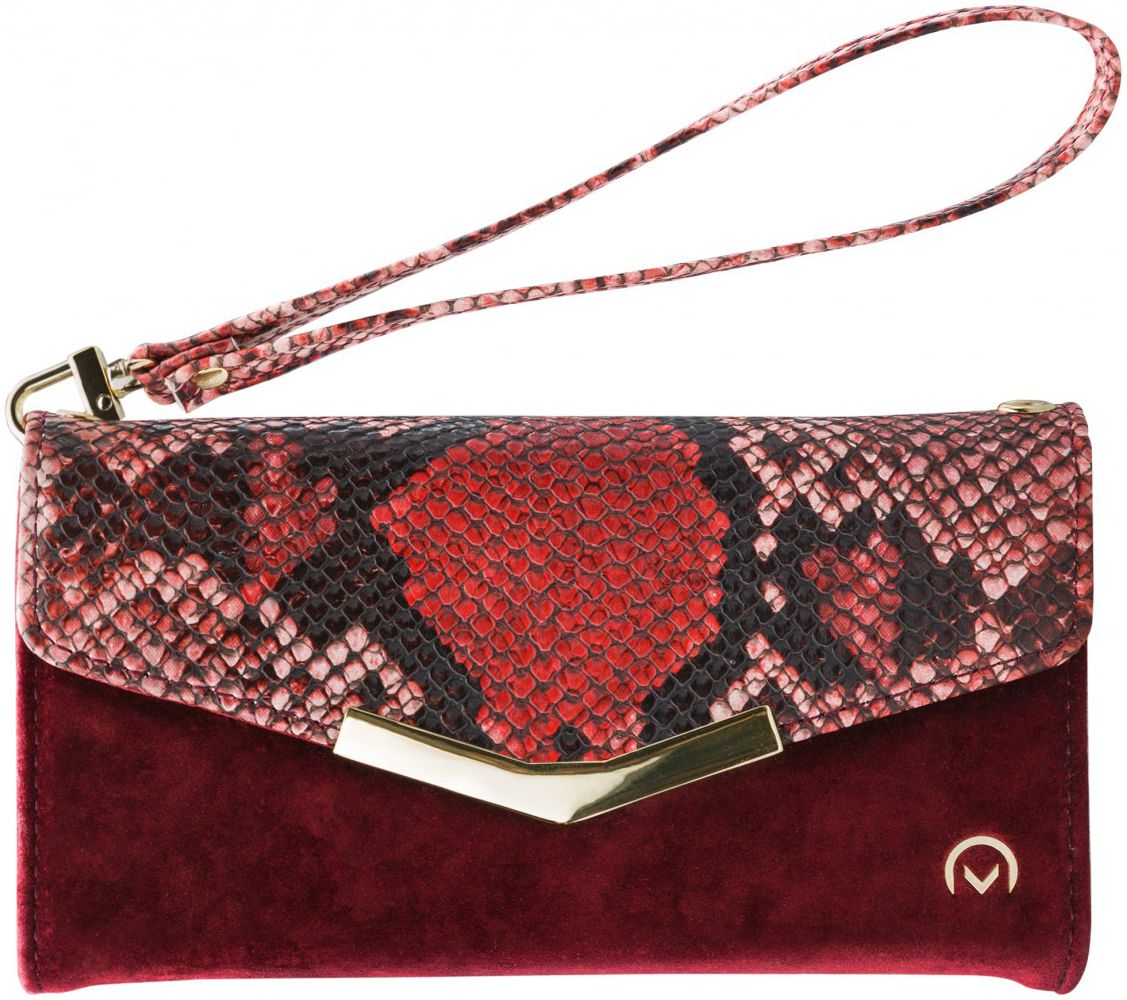 Mobilize Velvet Clutch Apple iPhone 11 Pro Hoesje Red Snake afbeelding 2