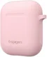 Spigen Silicone Fit Apple AirPods Hoesje Roze afbeelding 3
