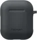 Spigen Silicone Fit Apple AirPods Hoesje Grijs afbeelding 4