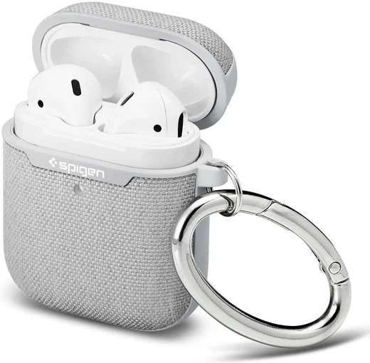 Spigen Urban Fit Apple AirPods Hoesje Grijs afbeelding 1