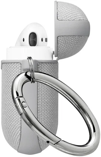 Spigen Urban Fit Apple AirPods Hoesje Grijs afbeelding 4
