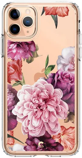 Spigen Ciel by Cyrill Cecile Apple iPhone 11 Pro Hoesje Rose Floral afbeelding 1