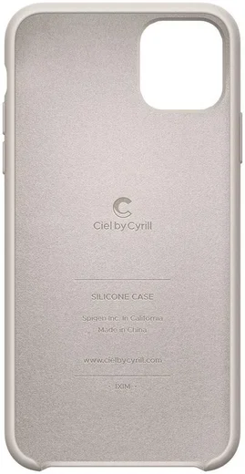 Spigen Ciel by Cyrill Basic Apple iPhone 11 Pro Hoesje Silicone Stone afbeelding 5
