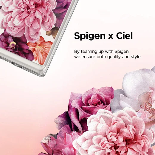 Spigen Ciel by Cyrill Cecile Galaxy Note 10 Hoesje Rose Floral afbeelding 7
