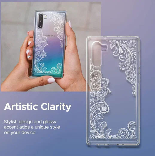 Spigen Ciel by Cyrill Cecile Galaxy Note 10 Hoesje Mandela afbeelding 4