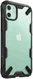 Ringke Fusion X Matte Apple iPhone 11 Hoesje Transparant/Zwart afbeelding 2