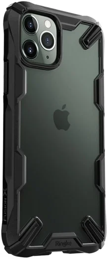 Ringke Fusion X Matte Apple iPhone 11 Pro Hoesje Zwart afbeelding 2