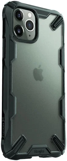 Ringke Fusion X Matte Apple iPhone 11 Pro Hoesje Groen afbeelding 2