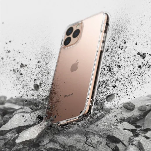 Ringke Fusion Hoesje Apple iPhone 11 Pro Max Transparant afbeelding 2