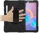 Samsung Galay Tab S6 Hybride Kickstand Hoesje met Handriem Zwart afbeelding 10