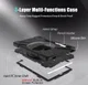 Samsung Galay Tab S6 Hybride Kickstand Hoesje met Handriem Zwart afbeelding 3