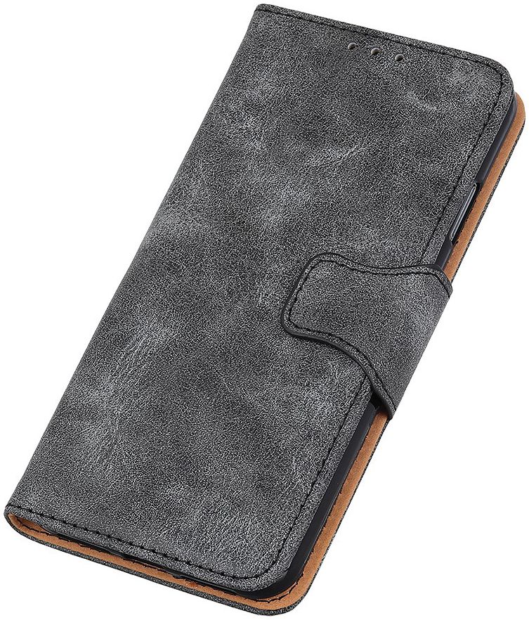 LG G8X ThinQ Vintage Portemonnee Hoesje Zwart afbeelding 11