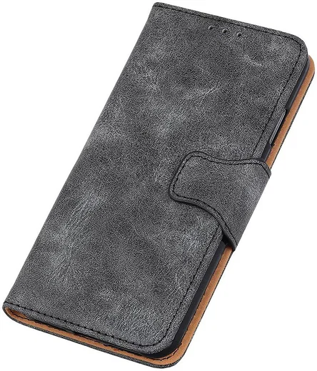 LG G8X ThinQ Vintage Portemonnee Hoesje Zwart afbeelding 11