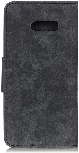 LG G8X ThinQ Vintage Portemonnee Hoesje Zwart afbeelding 9
