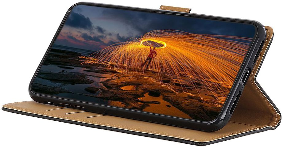 LG G8X ThinQ Portemonnee Hoesje met Stadaard Zwart afbeelding 6