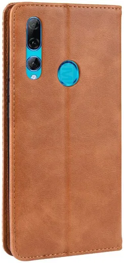 Huawei P Smart Z / Honor 9X Vintage Portemonnee Hoesje Bruin afbeelding 3