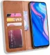 Huawei P Smart Z / Honor 9X Vintage Portemonnee Hoesje Bruin afbeelding 1