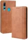 Huawei P Smart Z / Honor 9X Vintage Portemonnee Hoesje Bruin afbeelding 8
