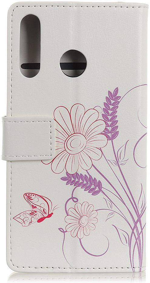 Huawei P Smart Z / Honor 9X Portemonnee Hoesje met Vlinder Print afbeelding 2
