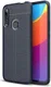 Huawei P Smart Z  Litchi Kunstleren Coating TPU Hoesje Blauw afbeelding 1