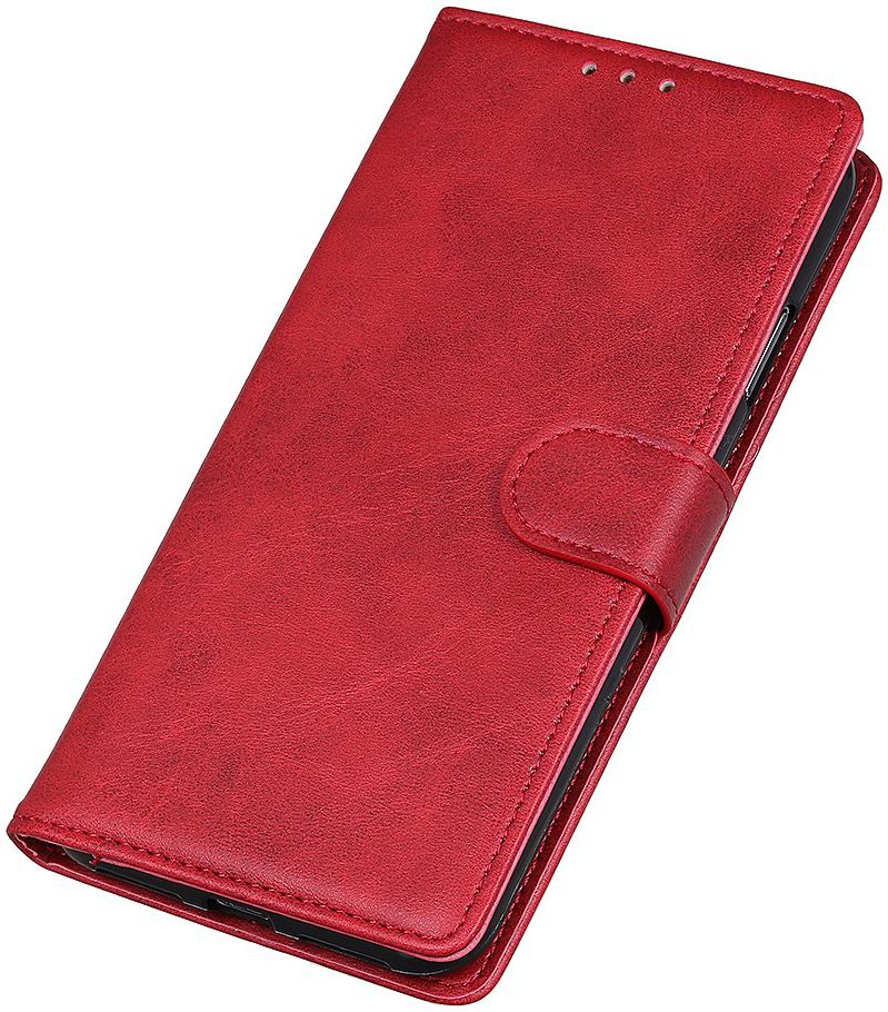 Motorola Moto E6s / E6 Plus Bookcase Hoesje Met Pasjes Rood afbeelding 9