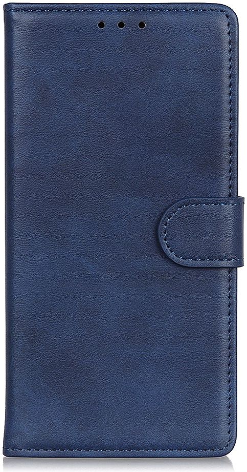 Motorola Moto E6s / E6 Plus Bookcase Hoesje Met Pasjes Blauw afbeelding 1