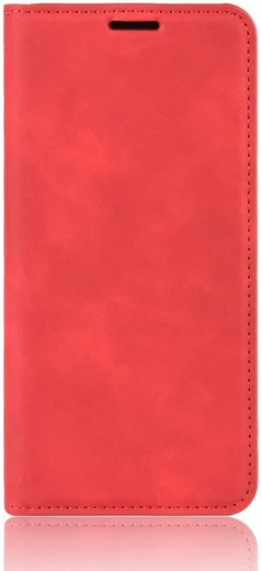 Motorola Moto E6s / E6 Plus Retro Wallet Hoesje Rood afbeelding 3