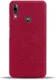 Motorola Moto E6s / E6 Plus Stof Hard Back Cover Rood afbeelding 3