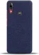 Motorola Moto E6s / E6 Plus Stof Hard Back Cover Blauw afbeelding 3