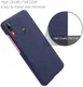 Motorola Moto E6s / E6 Plus Stof Hard Back Cover Blauw afbeelding 4