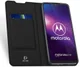 Dux Ducis Skin Pro Series Motorola One Macro Hoesje Zwart afbeelding 2