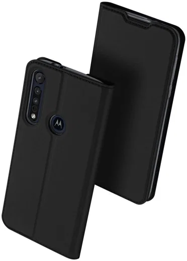 Dux Ducis Skin Pro Series Motorola One Macro Hoesje Zwart afbeelding 5