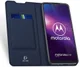 Dux Ducis Skin Pro Series Motorola One Macro Hoesje Blauw afbeelding 2