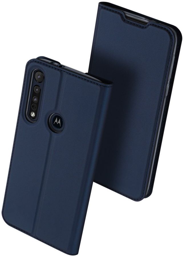 Dux Ducis Skin Pro Series Motorola One Macro Hoesje Blauw afbeelding 6