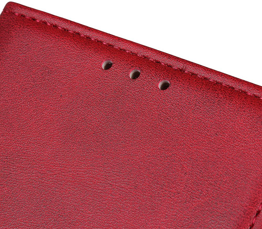 Motorola Moto E6 Play Hoesje Bookcase Met Stand Rood afbeelding 10