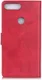 Motorola Moto E6 Play Hoesje Bookcase Met Stand Rood afbeelding 2