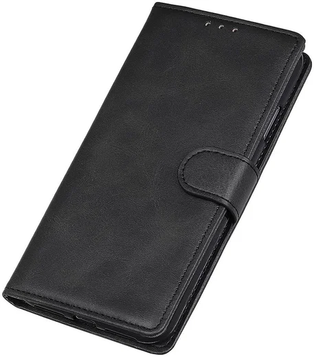 Motorola Moto E6 Play Bookcase Hoesje Met Pasjes Zwart afbeelding 8