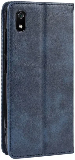 Xiaomi Redmi 7A Vintage Portemonnee Hoesje Blauw afbeelding 2