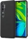 Xiaomi Mi Note 10 (Pro) Twill Texture TPU Hoesje Zwart afbeelding 1