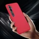 Xiaomi Mi Note 10 (Pro) Twill Texture TPU Hoesje Rood afbeelding 5