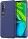 Xiaomi Mi Note 10 (Pro) Twill Texture TPU Hoesje Blauw afbeelding 1