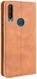 Alcatel 3X (2019) Retro Stijl Kunstleren Portemonnee Hoesje Bruin afbeelding 7